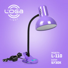 Лампа-прищіпка ВИСОКА "Бузок" (ТМ LOGA ® Light)