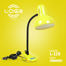 Лампа-прищіпка ВИСОКА "Лимон" (ТМ LOGA ® Light)