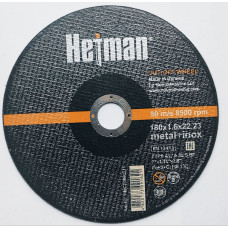 Круг відрізний для металу Hetman 41 14А 180 1,6 22,23 + нерж