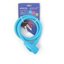 Замок велосипедний APECS PD-84-100CM-BLUE (UA)