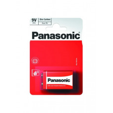 Батарейка PANASONIC 6F22 / 1BL Zinc Carbon .Крона*1BL Сольові
