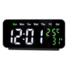 Годинник мережевий VST-912Y-6, температура, вологість, USB