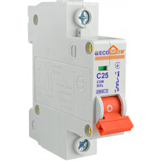Автоматичний вимикач ECO 1p C 25A ECOHOME