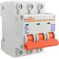 Автоматичний вимикач ECO 3p С 6A ECOHOME