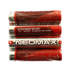 Батарейка NEOMAX LR03/AAA лужна (Alkaline) у плівці (4 шт/уп)