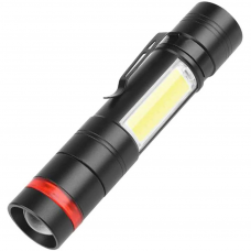 Ліхтар Quantum ручний  Assistant 3W LED+COB з USB з функцією Power Bank