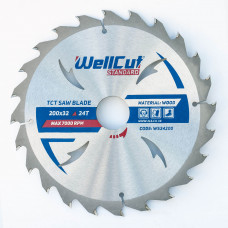 Пиляльний диск WellCut 200x32 мм, 24Т
