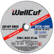 Круг відрізний для металу WELL CUT 230*1.9