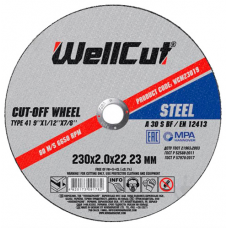 Круг відрізний для металу WELL CUT 230*2,0